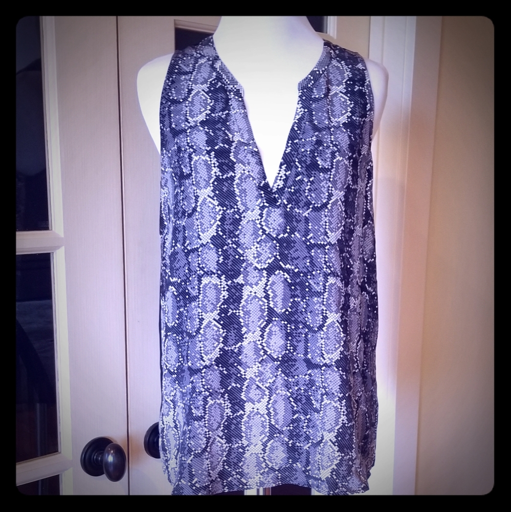 Joie Sleeveless Silk Tank